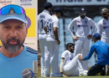 The importance of Jasprit Bumrah and workload management are discussed by India's bowling coach Paras Mhambrey in his opening statement. 1 The importance of Jasprit Bumrah and workload management are discussed by India's bowling coach Paras Mhambrey in his opening statement.