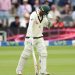 During the Lord's Test, Nathan Lyon revealed his wife's response to his decision to bat despite having a calf injury: "You are an absolute idiot." 7 During the Lord's Test, Nathan Lyon revealed his wife's response to his decision to bat despite having a calf injury: "You are an absolute idiot."