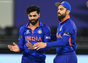 Regarding Virat Kohli's one-handed miracle catch, Ravindra Jadeja said, "It was great to see someone take a great catch off my bowling for once." 1 Regarding Virat Kohli's one-handed miracle catch, Ravindra Jadeja said, "It was great to see someone take a great catch off my bowling for once."