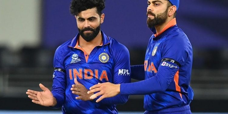 Regarding Virat Kohli's one-handed miracle catch, Ravindra Jadeja said, "It was great to see someone take a great catch off my bowling for once." 1 Regarding Virat Kohli's one-handed miracle catch, Ravindra Jadeja said, "It was great to see someone take a great catch off my bowling for once."