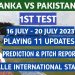 First Test between Sri Lanka and Pakistan in 2023: Galle International Stadium, Sri Lanka, SL against PAK Records and Stats