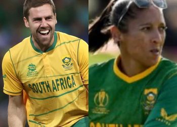 At the Cricket South Africa awards, speed merchants Anrich Nortje and Shabnim Ismail triumph. 9 Anrich Nortje