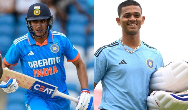 Netizens criticize Yashasvi Jaiswal and Shubman Gill for their performance in the pivotal fifth T20I, saying that they "fell to the overaggressive start again." 1 Netizens criticize Yashasvi Jaiswal and Shubman Gill for their performance in the pivotal fifth T20I, saying that they "fell to the overaggressive start again."