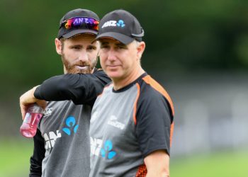 Gary Stead notes that although Kane Williamson is once again swinging a bat and smashing balls, he is still not at his peak shape. 3 Gary Stead notes that although Kane Williamson is once again swinging a bat and smashing balls, he is still not at his peak shape.