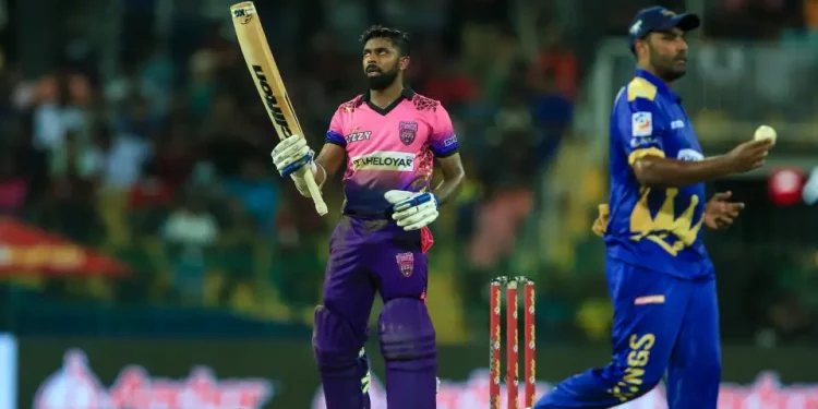 Babar Azam praises the bowlers in LPL 2023 as Colombo Strikers earn their first victory. 1 Babar Azam