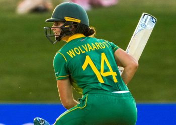 South Africa Women's temporary captain is Laura Wolvaardt.