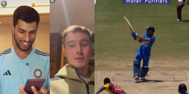 Dewald Brevis sends a special message to Tilak Varma following his excellent debut in the WI vs. IND game. 1 Dewald Brevis sends a special message to Tilak Varma following his excellent debut in the WI vs. IND game.
