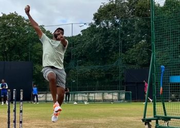 Before facing Ireland, Jasprit Bumrah bowls hard at the NCA nets and displays immaculate form. 7 Before facing Ireland, Jasprit Bumrah bowls hard at the NCA nets and displays immaculate form.