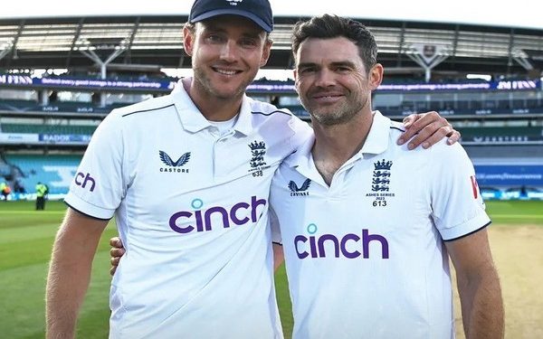 "Without the other, neither of us could have accomplished what we have" - James Anderson discusses his friendship with Stuart Broad in detail 1 James Anderson