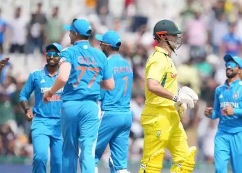 Mohammed Shami decimates Australia's batting order in the first ODI between India and Australia, as shown in today's video highlights