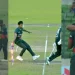 Ish Sodhi refuses to walk after edging in the BAN vs. NZ match after being summoned back after the non-striker's run out earlier.