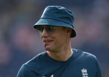 After surviving a tragic accident, Andrew Flintoff makes his first appearance as a member of England's backroom staff.