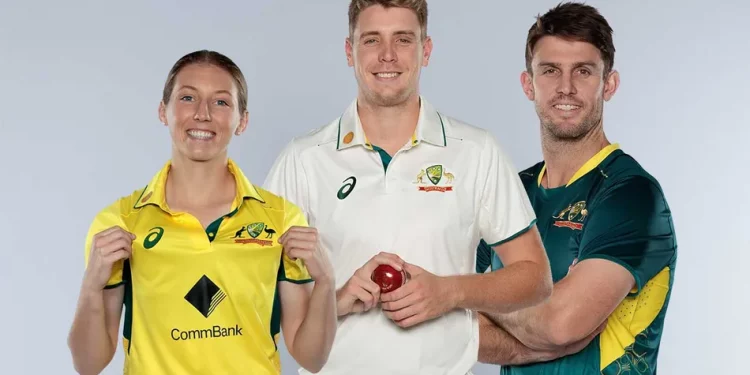 Australia releases new uniforms ahead of the 2023–24 season.