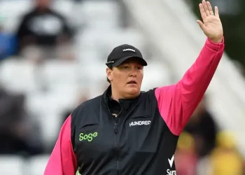 The County Championship's first female umpire will be Sue Redfern.