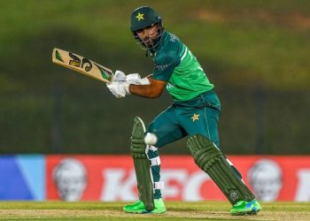Fakhar Zaman's difficulties persist as he is struck out by a pearler from Pramod Madushan in the 2023 Asia Cup match against Sri Lanka.