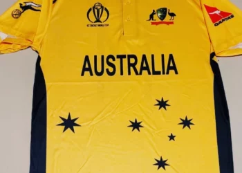 Australia unveiled a World Cup 2023 shirt with significant domestic significance.
