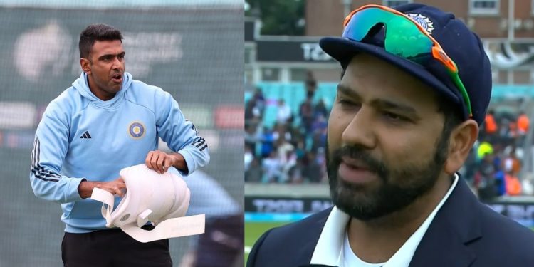 Rohit Sharma was described as "a captain's nightmare" by Virat Kohli, according to Ravichandran Ashwin.