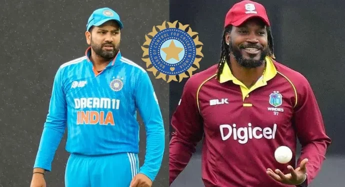 Rohit Sharma on the potential of breaking Chris Gayle's record for most sixes: "Never thought I will break that"