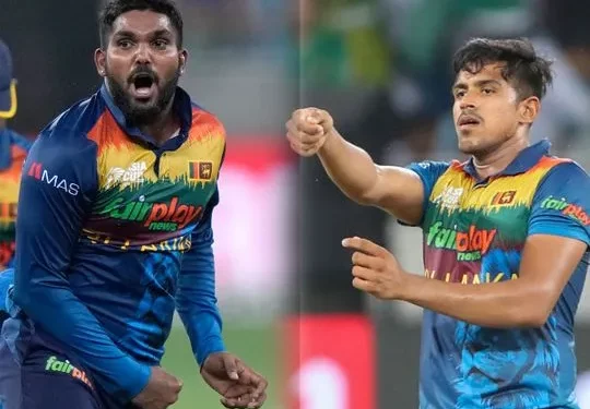 Sri Lanka names its ODI World Cup roster, the twin spinners Hasaranga and Theekshana are selected temporarily. 1 Sri Lanka names its ODI World Cup roster, the twin spinners Hasaranga and Theekshana are selected temporarily.