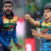 Sri Lanka names its ODI World Cup roster, the twin spinners Hasaranga and Theekshana are selected temporarily. 7 Sri Lanka names its ODI World Cup roster, the twin spinners Hasaranga and Theekshana are selected temporarily.