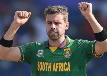 Anrich Nortje, a South African pacer, won't play in the 2023 ODI World Cup, according to reports Information: South Africa