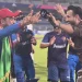 Rashid Khan and Irfan Pathan perform a dance during the ODI World Cup 2023 to commemorate Afghanistan's historic victory over Pakistan. 7 Rashid Khan