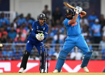 Against England, Rohit Sharma laid the groundwork and, under duress, executed a captain's knock: Michael Vaughan