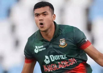 Taskin is questionable for the South Africa match due to a persistent shoulder ailment.