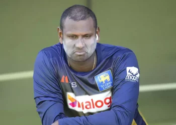 Injured Matheesha Pathirana is replaced in the Sri Lankan team by Angelo Mathews for the ODI World Cup 2023.