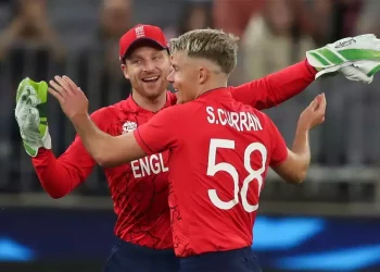 Sam Curran commends the England skipper for his 'good intent' in batting, saying that Jos Buttler would prefer to be bowled out for a smaller total.