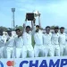 After the Ranji Champions' poor batting display, Saurabh Kumar scores six as the Rest of India wins the Irani Cup. 6 After the Ranji Champions' poor batting display, Saurabh Kumar scores six as the Rest of India wins the Irani Cup.