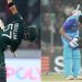 Abdullah Shafique celebrates his first ODI ton like Shubman Gill did at the CWC in 2023. 7 Abdullah Shafique celebrates his first ODI ton like Shubman Gill did at the CWC in 2023.