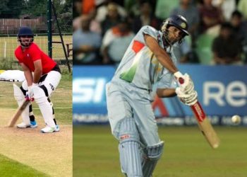Ashutosh Sharma beats Yuvraj Singh's record for the fastest fifty by an Indian.