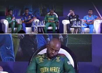 I'm sorry, I didn't sleep, I blame the camera angle: Temba Bavuma