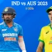 The Chepauk track is predicted to favor spinners during the India-Australia ODI World Cup 2023 match. 7 India-Australia