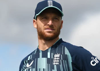 Jos Buttler discusses the 'defending champions' term, saying, "We're in exactly the same position as every other team."