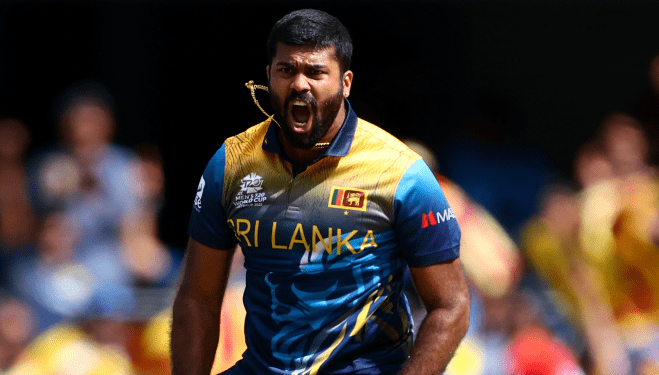 Lahiru Kumara is out of the ODI World Cup 2023 because to a thigh injury; Dushmantha Chameera is the replacement. 1 Lahiru Kumara is out of the ODI World Cup 2023 because to a thigh injury; Dushmantha Chameera is the replacement.