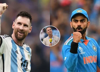 "It's written in the stars," Michael Vaughan says, drawing a sharp parallel between Lionel Messi and Virat Kohli.