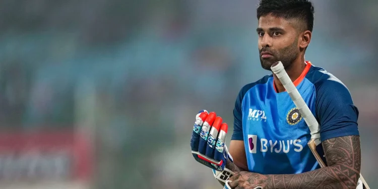 Friends of Suryakumar Yadav are asked not to inquire about tickets to India's ODI World Cup 2023 matches. 1 Friends of Suryakumar Yadav are asked not to inquire about tickets to India's ODI World Cup 2023 matches.
