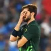 CWC 2023: Mohammad Rizwan covers his face in disappointment as a result of Shaheen Afridi's shoddy fielding.