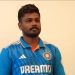 Sanju Samson heartwarming "Men in Blue" social media post, "With Team India," wins over netizens.