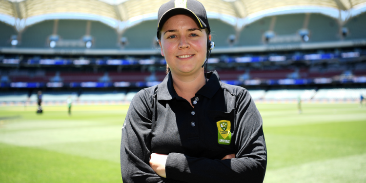 For the first time ever, Sheffield Shield will be officiated by historical figures Claire Polask and Eloise Sheridan. 1 For the first time ever, Sheffield Shield will be officiated by historical figures Claire Polask and Eloise Sheridan.