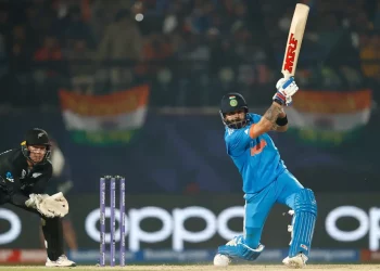 As Virat Kohli bats in the India vs. New Zealand match, Disney+ Hotstar records a record-breaking 4.3 crore viewers.