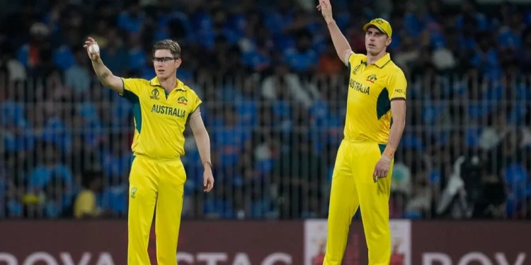 Despite spending the previous two weeks in bed, Adam Zampa played well against Pakistan. Pat Cummins  1 Despite spending the previous two weeks in bed, Adam Zampa played well against Pakistan. Pat Cummins