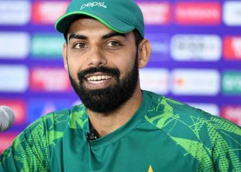 Why won't Shadab Khan participate in Australia's Group H match in the ICC World Cup 2023?