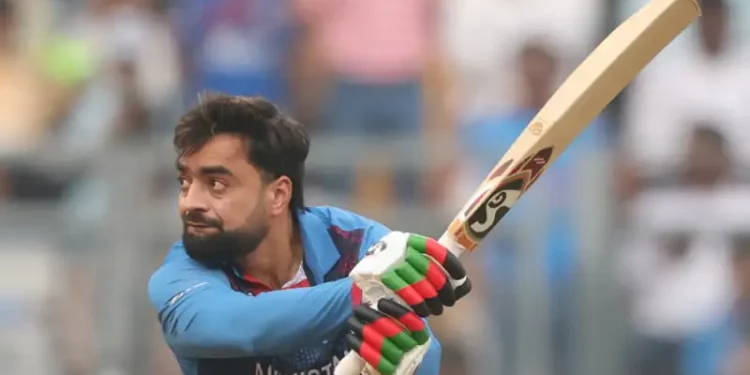 Shot of the Day: AUS vs. AFG: Rashid Khan's incredible pull shot against Mitchell Starc 2023 ODI World Cup 1 Rashid Khan