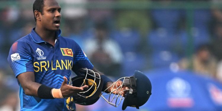 ODI World Cup 2023: Before Angelo Mathews' controversial dismissal, match officials warned him about the possibility of a time-out. 1 Angelo Mathews