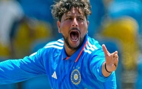 Kuldeep Yadav shopping list in Mumbai includes "early wickets." 1 Even as we rode the bus to the airport, I tried to research Kuldeep Yadav: Teja Nidamanuru