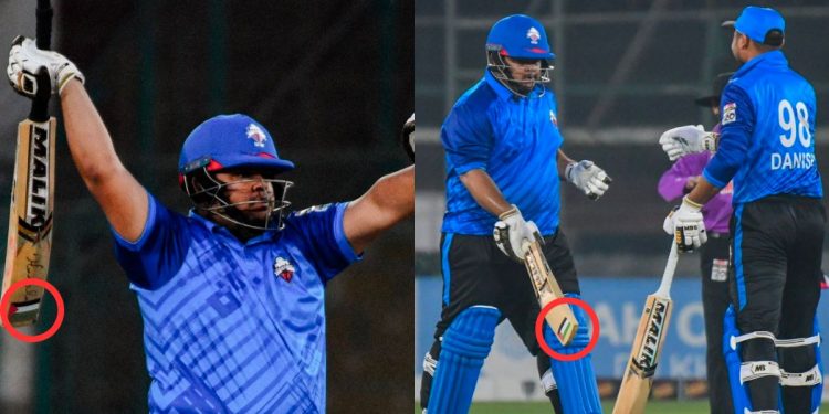 Reports: Azam Khan receives a 50% match fee penalties from the PCB for wearing the Palestinian flag on his bat.