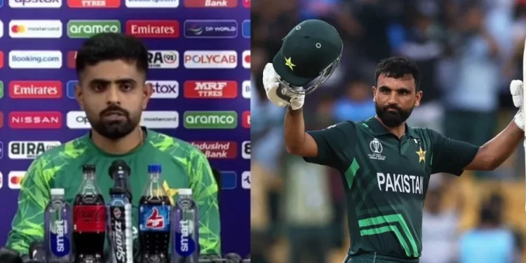 We may reach the necessary NRR for the semi-final if Fakhar Zaman stays for 30 overs: Babar Azam 1 Fakhar Zaman